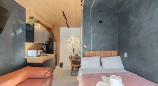 Apartamento com 1 Quarto à venda, 21m² no República, São Paulo
