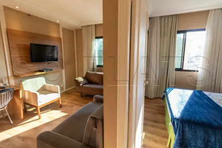 Flat com 1 Quarto para alugar, 33m² no Jardim Paulista, São Paulo