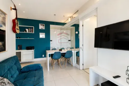 Apartamento com 1 Quarto para alugar, 43m² no Tatuapé, São Paulo