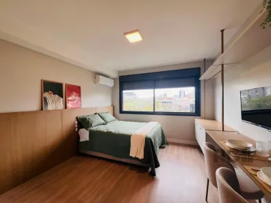 Apartamento com 1 Quarto para alugar, 25m² no Bela Vista, Porto Alegre