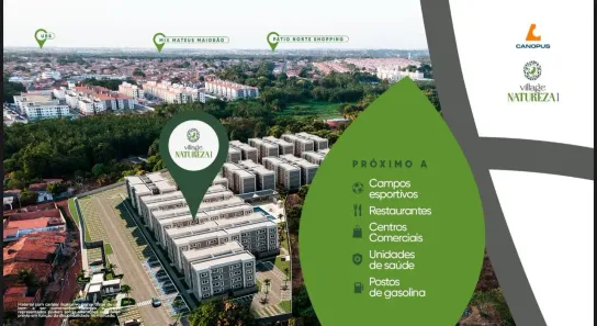 Apartamento com 4 Quartos à venda, 44m² no Maiobão, Paço do Lumiar
