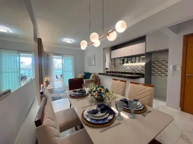 Apartamento com 2 Quartos à venda, 73m² no Caiçara, Praia Grande
