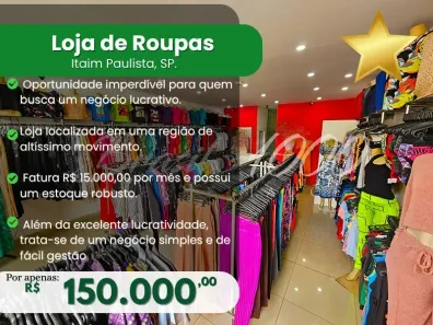 Ponto Comercial à venda, 120m² no Itaim Paulista, São Paulo