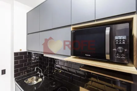 Apartamento com 1 Quarto para alugar, 26m² no Moema, São Paulo