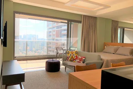 Apartamento com 1 Quarto à venda, 43m² no Brooklin Paulista, São Paulo