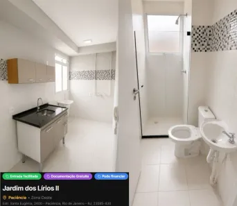 Apartamento com 2 Quartos à venda, 41m² no Paciência, Rio de Janeiro