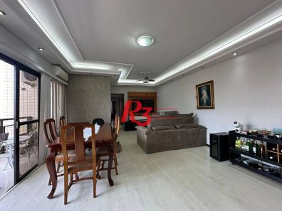 Apartamento com 3 Quartos à venda, 135m² no Marapé, Santos