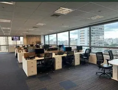 Sala Comercial para alugar, 514m² no Cidade Monções, São Paulo