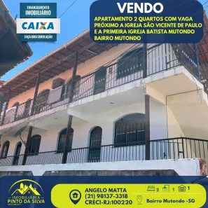 Apartamento com 2 Quartos à venda, 60m² no Mutondo, São Gonçalo