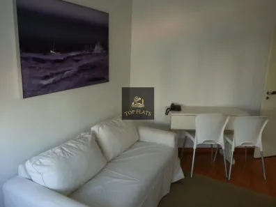 Flat com 1 Quarto para alugar, 46m² no Vila Nova Conceição, São Paulo