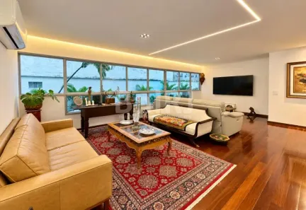 Apartamento com 4 Quartos para alugar, 148m² no Leblon, Rio de Janeiro