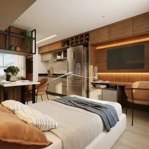 Apartamento com 1 Quarto à venda, 20m² no Centro, Curitiba