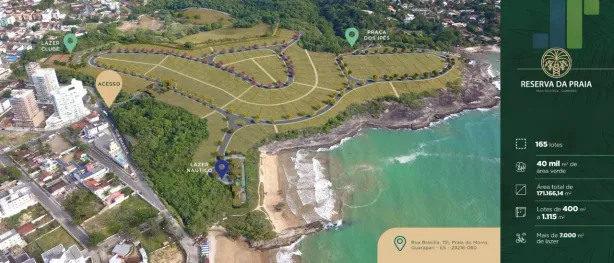 Lote/Terreno à venda, 509m² no Praia do Morro, Guarapari