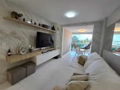 Apartamento com 3 Quartos à venda, 91m² no Pitangueiras, Lauro de Freitas