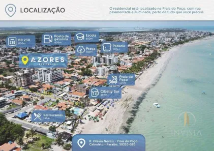 Apartamento com 3 Quartos à venda, 78m² no Poço, Cabedelo
