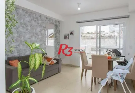 Apartamento com 2 Quartos à venda, 72m² no José Menino, Santos