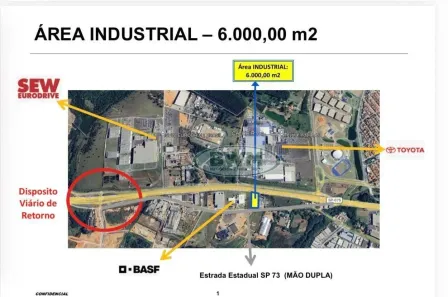 Lote/Terreno à venda, 6000m² no Caldeira, Indaiatuba