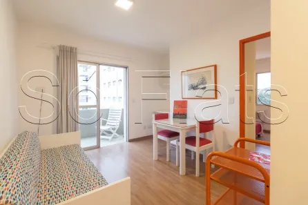 Flat com 1 Quarto para alugar, 42m² no Morro dos Ingleses, São Paulo