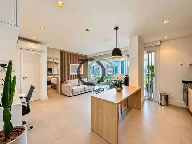 Apartamento com 1 Quarto para alugar, 70m² no Vila Nova Conceição, São Paulo
