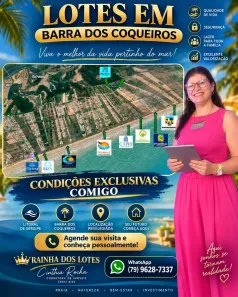 Lote/Terreno à venda, 200m² no , Barra dos Coqueiros