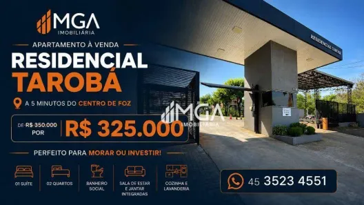 Apartamento com 3 Quartos à venda, 67m² no Maracanã, Foz do Iguaçu