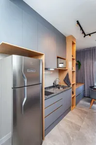 Flat com 1 Quarto à venda, 29m² no Brooklin Paulista, São Paulo