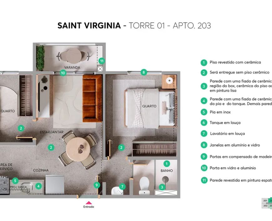 SAINT VIRGINIA no Itaim Paulista, São Paulo