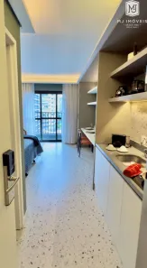 Apartamento com 1 Quarto para alugar, 24m² no Indianópolis, São Paulo