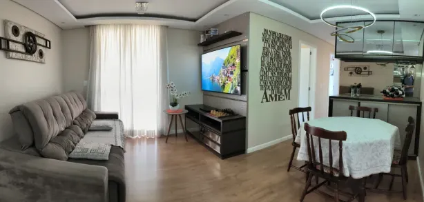 Apartamento com 3 Quartos à venda, 76m² no Capão Raso, Curitiba