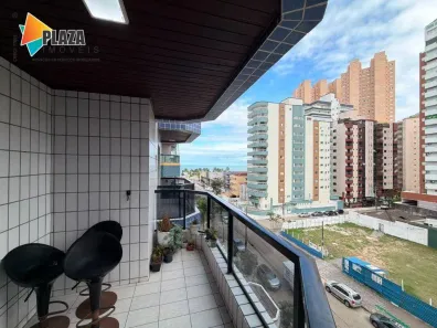 Apartamento com 2 Quartos para alugar, 97m² no Guilhermina, Praia Grande