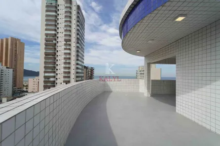 Cobertura com 3 Quartos à venda, 146m² no Guilhermina, Praia Grande