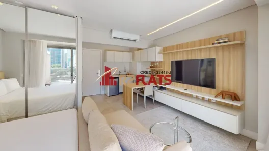 Flat com 1 Quarto para alugar, 42m² no Pinheiros, São Paulo