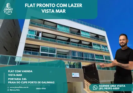 Apartamento com 1 Quarto à venda, 21m² no Cupe, Ipojuca