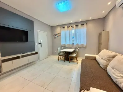 Apartamento com 2 Quartos para alugar, 80m² no Gonzaga, Santos