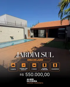 Fazenda/Sítio com 1 Quarto à venda, 106m² no Jardim Sul, Sertãozinho