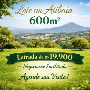 Lote/Terreno à venda, 600m² no Tanque, Atibaia