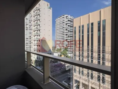 Apartamento com 1 Quarto para alugar, 28m² no Moema, São Paulo