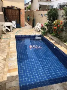 Casa de Condomínio com 4 Quartos à venda, 184m² no Campo Grande, Santos