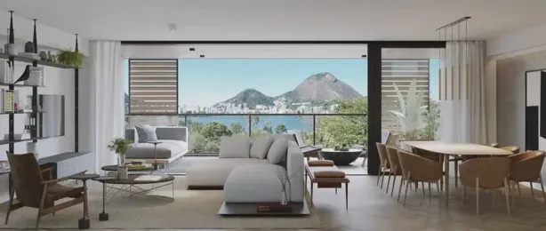 Apartamento com 4 Quartos à venda, 213m² no Lagoa, Rio de Janeiro