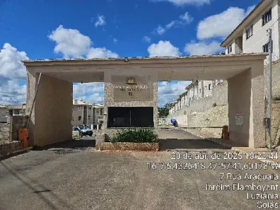Apartamento com 2 Quartos à venda, 57m² no Jardim Flamboyant, Luziânia