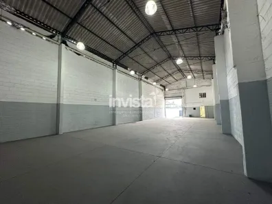 Galpão/Depósito/Armazém para alugar, 550m² no Macuco, Santos