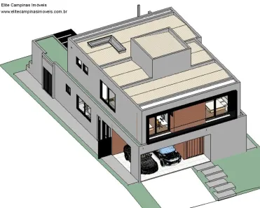 Sobrado com 5 Quartos à venda, 452m² no Alphaville Dom Pedro 2, Campinas