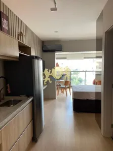 Flat com 1 Quarto para alugar, 30m² no Vila Cordeiro, São Paulo