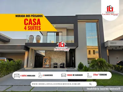 Casa de Condomínio com 4 Quartos para alugar, 294m² no Ponta Negra, Manaus