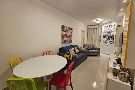 Apartamento com 1 Quarto à venda, 55m² no Jardim Las Palmas, Guarujá