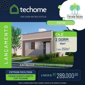 Casa com 1 Quarto à venda, 50m² no Água Espraiada (Caucaia do Alto), Cotia
