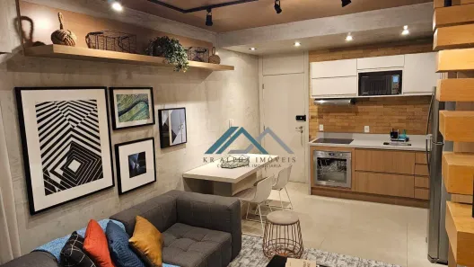 Apartamento com 1 Quarto para alugar, 55m² no Bethaville I, Barueri
