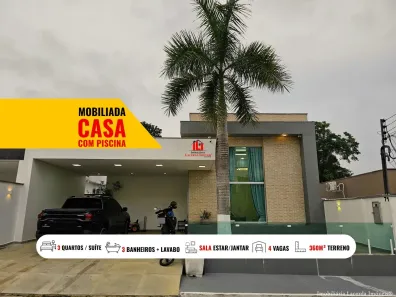 Casa de Condomínio com 3 Quartos à venda, 248m² no Tarumã, Manaus