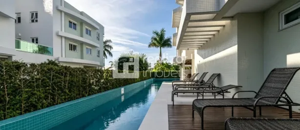 Apartamento com 3 Quartos para alugar, 115m² no Jurerê Internacional, Florianópolis