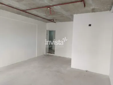 Sala Comercial com 1 Quarto para alugar, 42m² no Vila Mathias, Santos